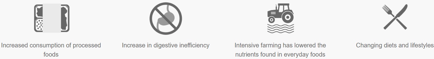 modern problems with nutrient uptake